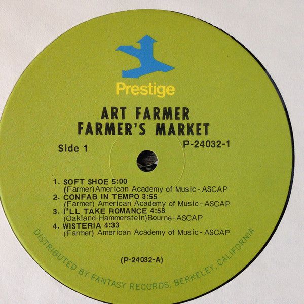 Art Farmer ~ Farmer's Market (Vinyl) - Djungel & Jazz