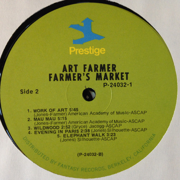 Art Farmer ~ Farmer's Market (Vinyl) - Djungel & Jazz