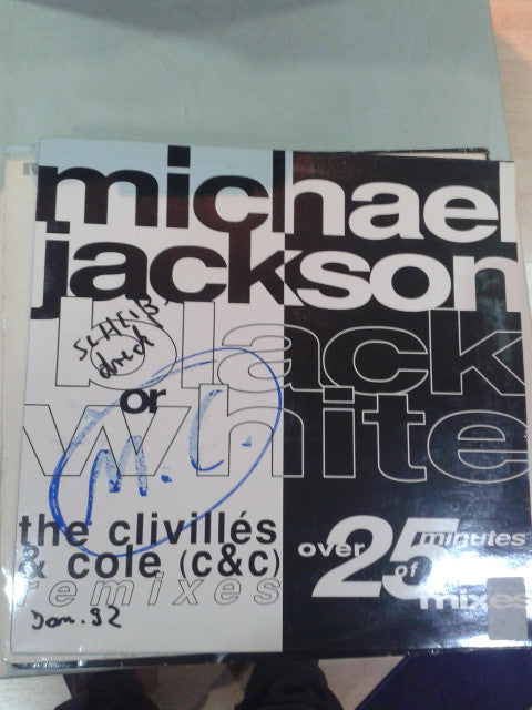 Michael Jackson ~ Black Or White (The Clivillés & Cole (C&C) Remixes) (Vinyl) - Djungel & Jazz