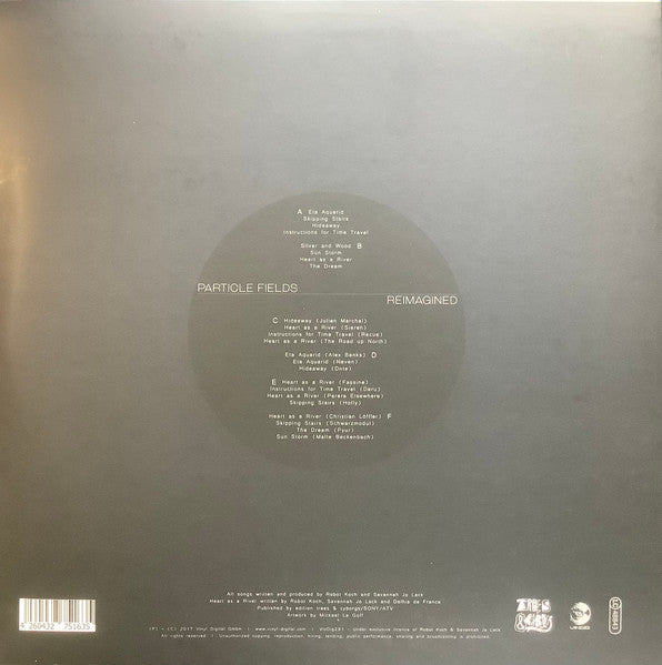 Robot Koch & Savannah Jo Lack ~ Particle Fields / Reimagined (Vinyl) - Djungel & Jazz
