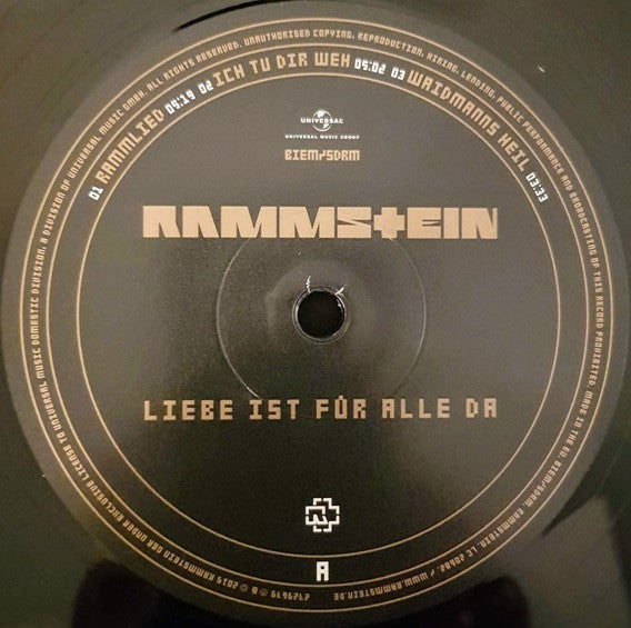 Rammstein ~ Liebe Ist Für Alle Da (Vinyl) - Djungel & Jazz