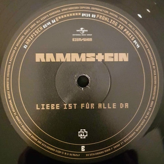 Rammstein ~ Liebe Ist Für Alle Da (Vinyl) - Djungel & Jazz