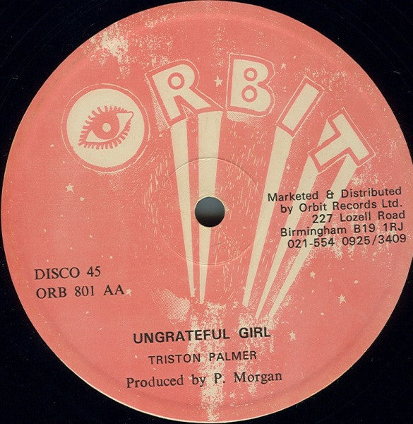 Tristan Palmer ~ Caly Man / Ungrateful Girl (Vinyl) - Djungel & Jazz