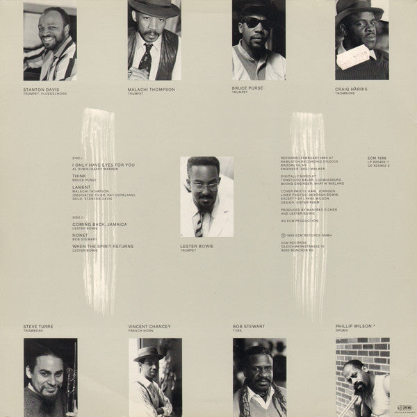 Lester Bowie's Brass Fantasy ~ I Only Have Eyes For You (Vinyl) - Djungel & Jazz
