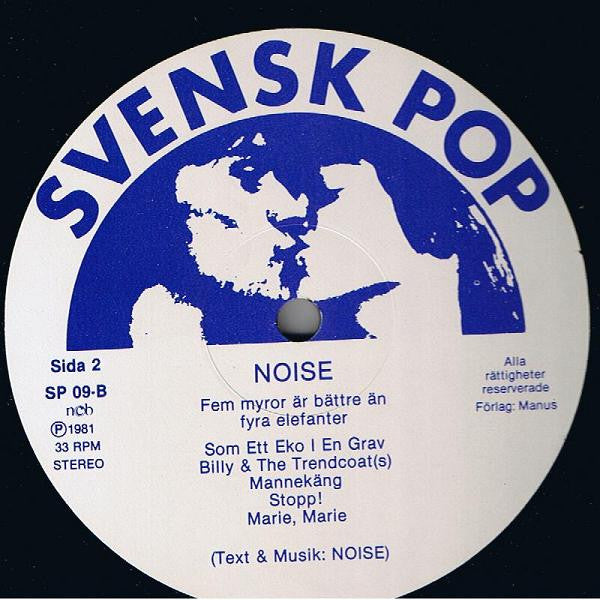 Noise ~ Små Röda, Lätta Regndroppar (Vinyl) - Djungel & Jazz