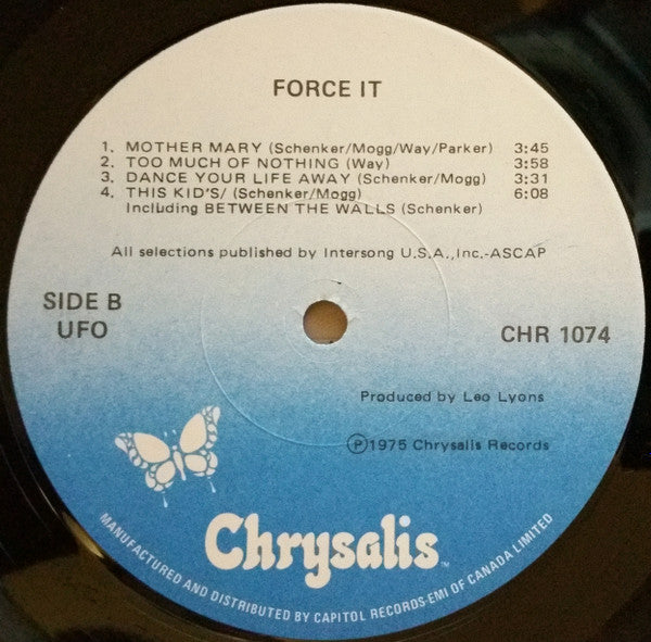 UFO  ~ Force It (Vinyl) - Djungel & Jazz