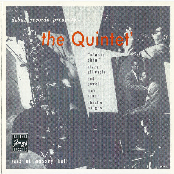 The Quintet ~ Jazz At Massey Hall (Vinyl) - Djungel & Jazz