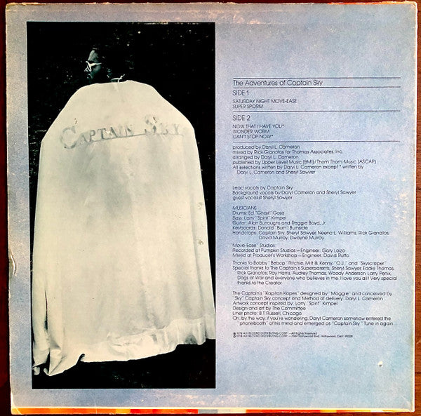 Captain Sky ~ The Adventures Of Captain Sky (Vinyl) - Djungel & Jazz