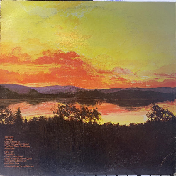 Joni Mitchell : Clouds (LP, Album, RE, Win)