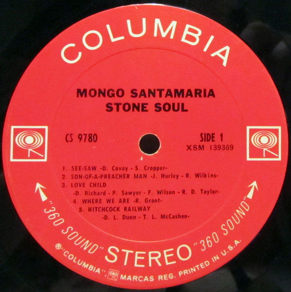 Mongo Santamaria ~ Stone Soul (Vinyl) - Djungel & Jazz