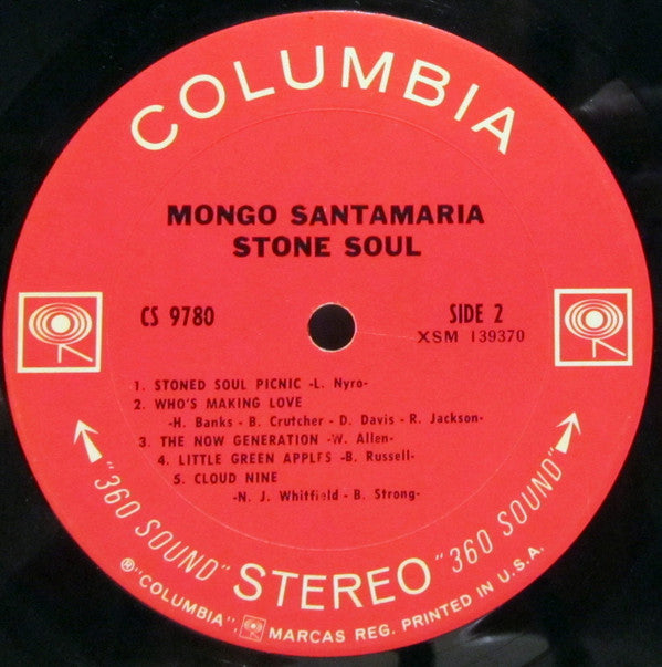 Mongo Santamaria ~ Stone Soul (Vinyl) - Djungel & Jazz