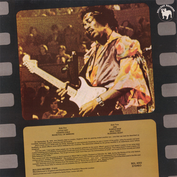 Jimi Hendrix Accompanied By Mitch Mitchell And Noel Redding ~ More Experience (Volume Two) (Vinyl) - Djungel & Jazz
