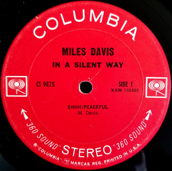 Miles Davis : In A Silent Way (LP, Album, Pit)