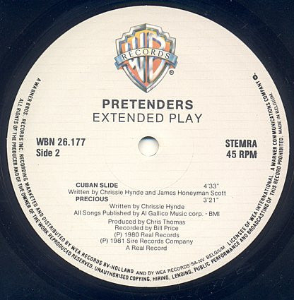 Pretenders ~ Extended Play (Vinyl) - Djungel & Jazz