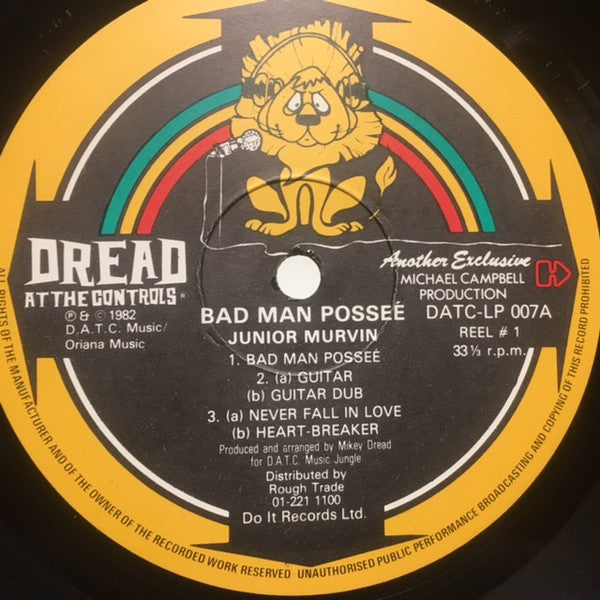 Junior Murvin : Bad Man Possee (LP, Album)