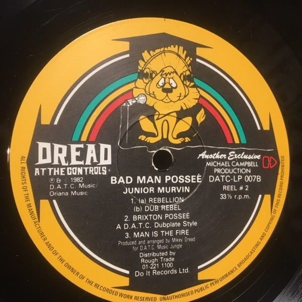 Junior Murvin : Bad Man Possee (LP, Album)