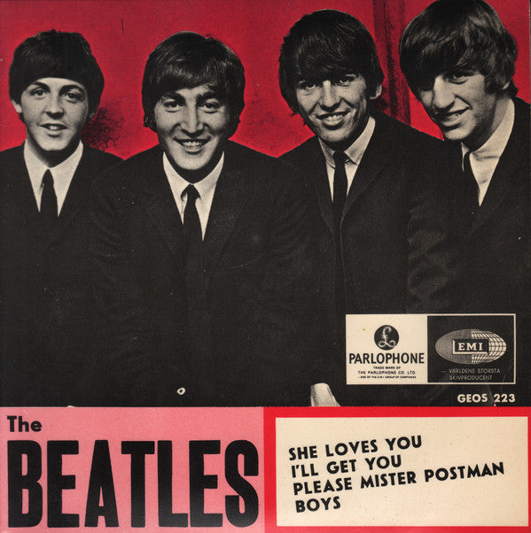 The Beatles : She Loves You (7", EP)