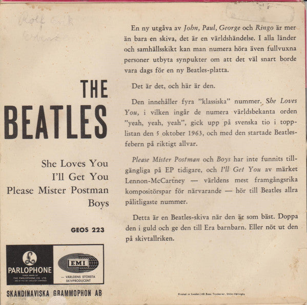 The Beatles ~ She Loves You (Vinyl) - Djungel & Jazz