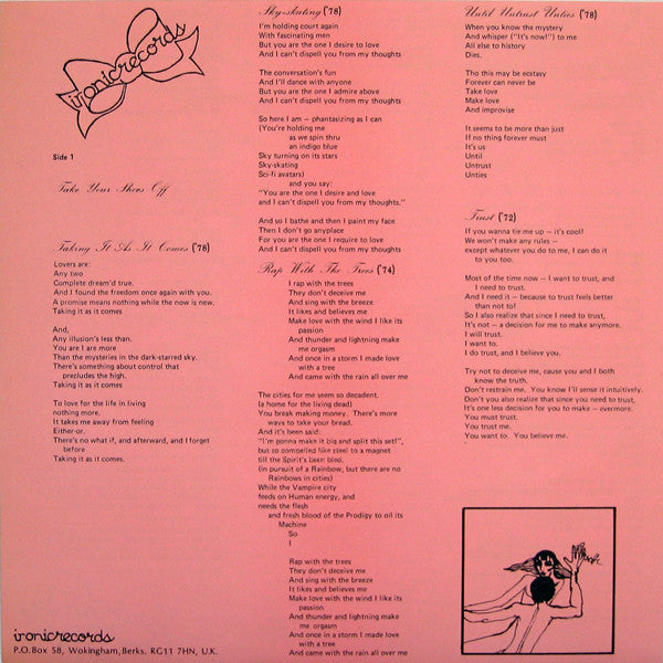 Annette Peacock ~ Sky-skating (Vinyl) - Djungel & Jazz