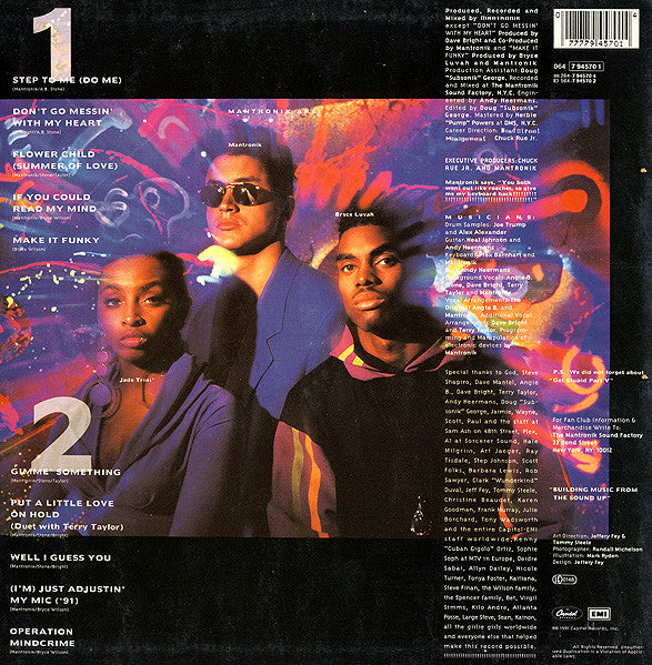 Mantronix ~ The Incredible Sound Machine (Vinyl) - Djungel & Jazz