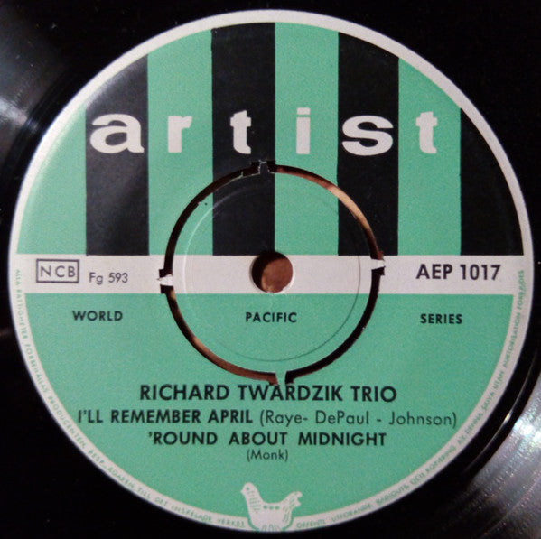 Richard Twardzik Trio ~ I'll Remember April (Vinyl) - Djungel & Jazz