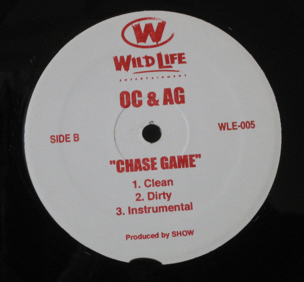 Big L / OC & AG ~ Raw And Ready / Chase Game (Vinyl) - Djungel & Jazz