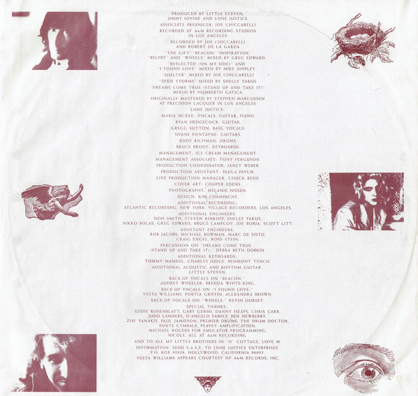 Lone Justice : Shelter (LP, Album)