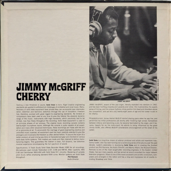 Jimmy McGriff ~ Cherry (Vinyl) - Djungel & Jazz