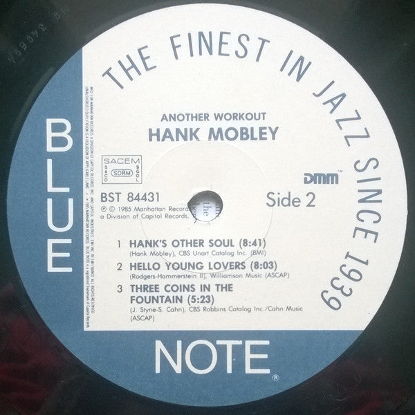 Hank Mobley ~ Another Workout (Vinyl) - Djungel & Jazz