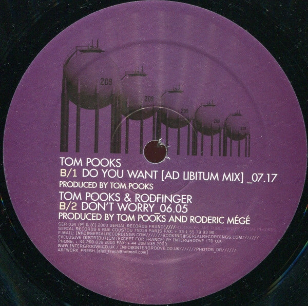 Tom Pooks ~ L'Isle Des Femmes (Vinyl) - Djungel & Jazz