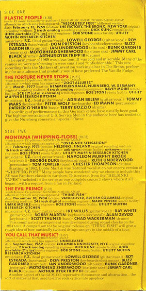 Zappa ~ You Can't Do That On Stage Anymore Sampler (Vinyl) - Djungel & Jazz