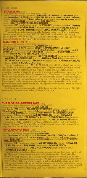 Zappa ~ You Can't Do That On Stage Anymore Sampler (Vinyl) - Djungel & Jazz