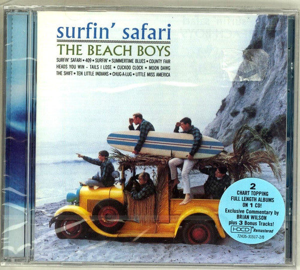 The Beach Boys ~ Surfin' Safari / Surfin' U.S.A. (Vinyl) - Djungel & Jazz