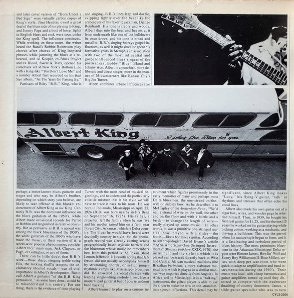 Albert King ~ Albert Live (Vinyl) - Djungel & Jazz