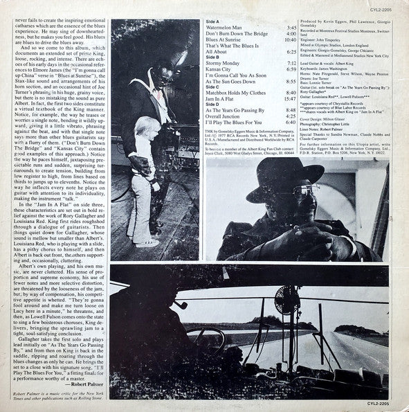 Albert King ~ Albert Live (Vinyl) - Djungel & Jazz