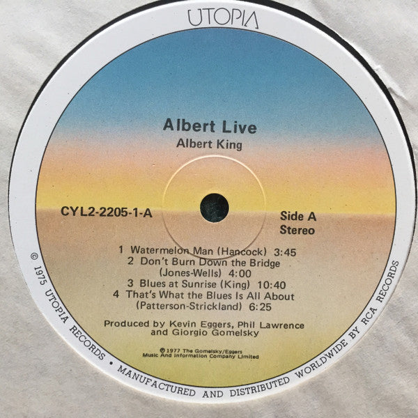 Albert King ~ Albert Live (Vinyl) - Djungel & Jazz