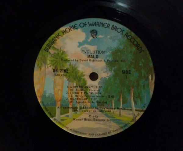 Malo ~ Evolution (Vinyl) - Djungel & Jazz
