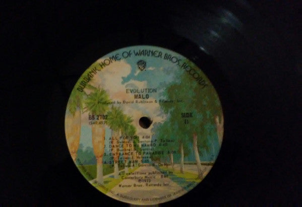 Malo ~ Evolution (Vinyl) - Djungel & Jazz