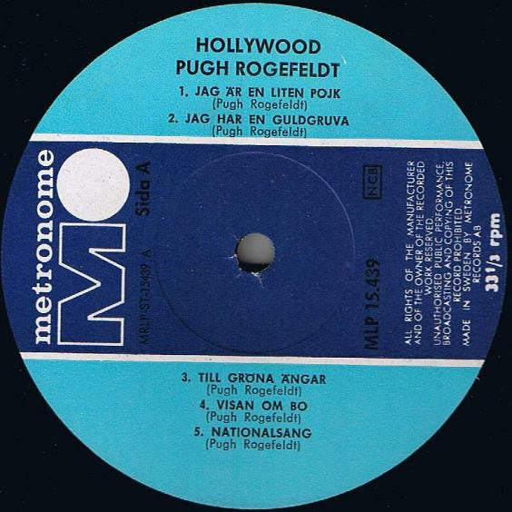 Pugh ~ Hollywood (Vinyl) - Djungel & Jazz