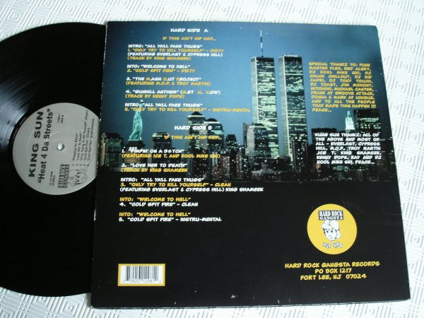 King Sun : Heat 4 Da Streets (12", EP)