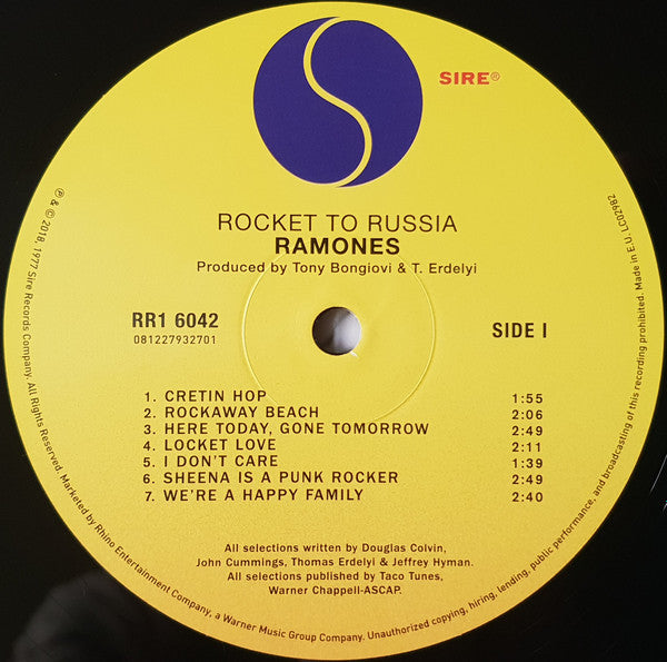 Ramones ~ Rocket To Russia (Vinyl) - Djungel & Jazz