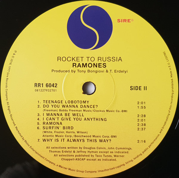 Ramones ~ Rocket To Russia (Vinyl) - Djungel & Jazz