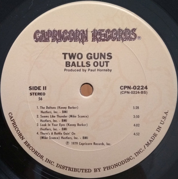 Two Guns ~ Balls Out (Vinyl) - Djungel & Jazz