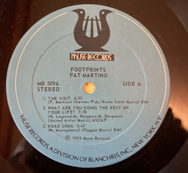 Pat Martino : Footprints (LP, Album, RE)