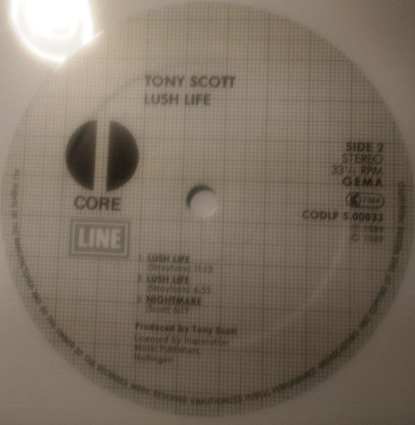 Tony Scott ~ Lush Life (Vinyl) - Djungel & Jazz