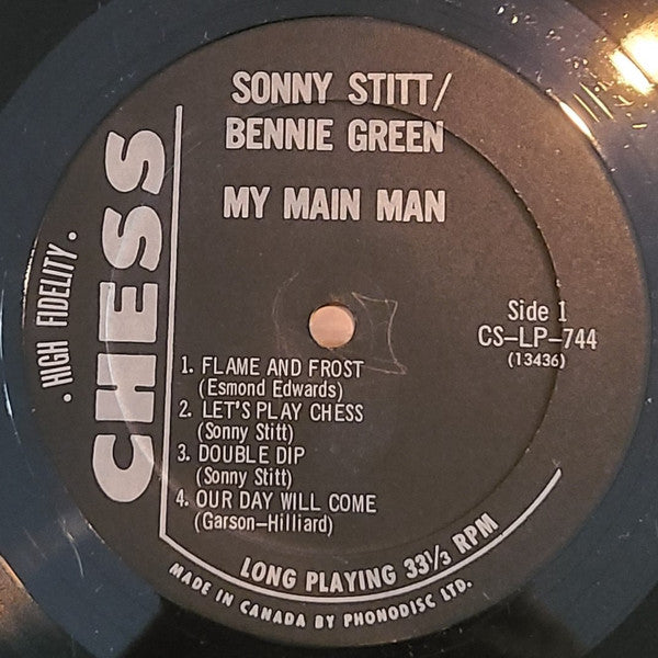 Sonny Stitt And Bennie Green ~ My Main Man (Vinyl) - Djungel & Jazz