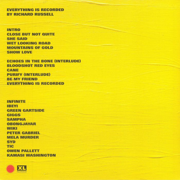 Everything Is Recorded ~ Everything Is Recorded (Vinyl) - Djungel & Jazz