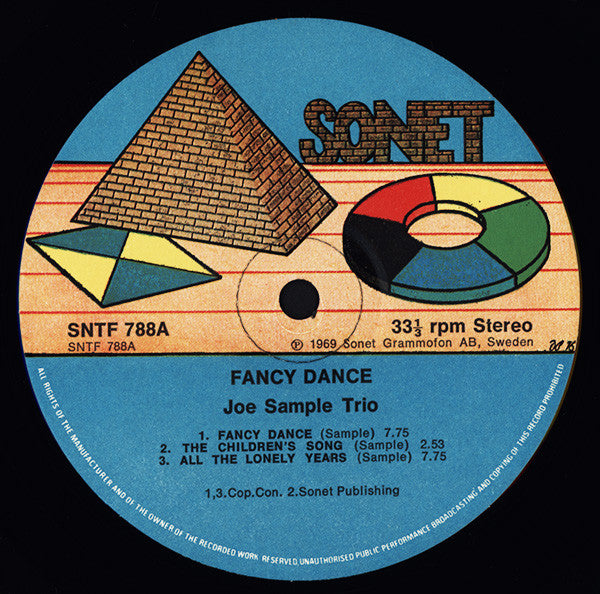 Joe Sample : Fancy Dance (LP, Album, RE)