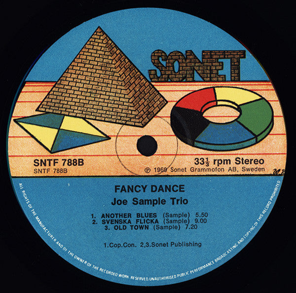 Joe Sample : Fancy Dance (LP, Album, RE)