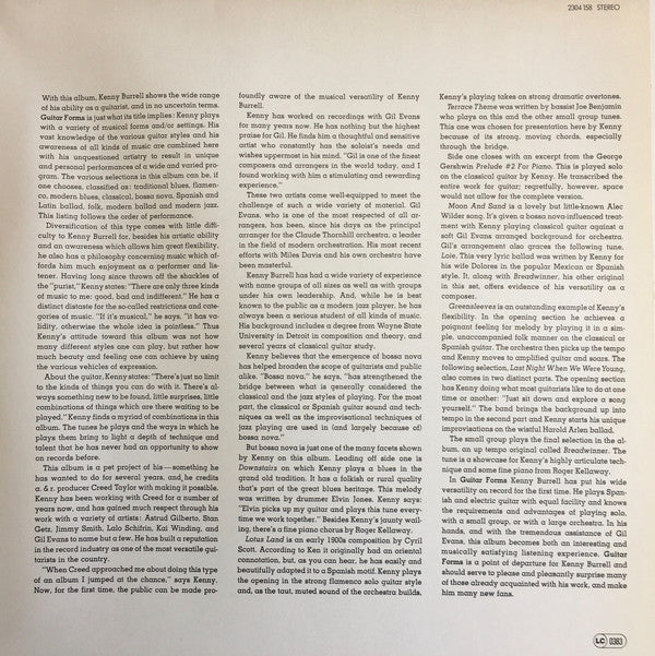 Kenny Burrell ~ Guitar Forms (Vinyl) - Djungel & Jazz